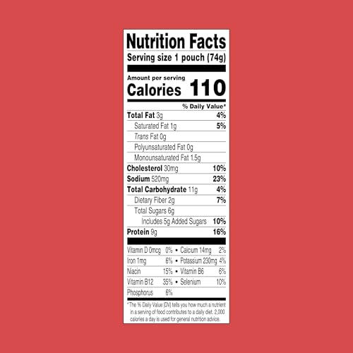 Image of StarKist Beef Creations Sweet BBQ, 2.6 oz Pouch, 12 pack