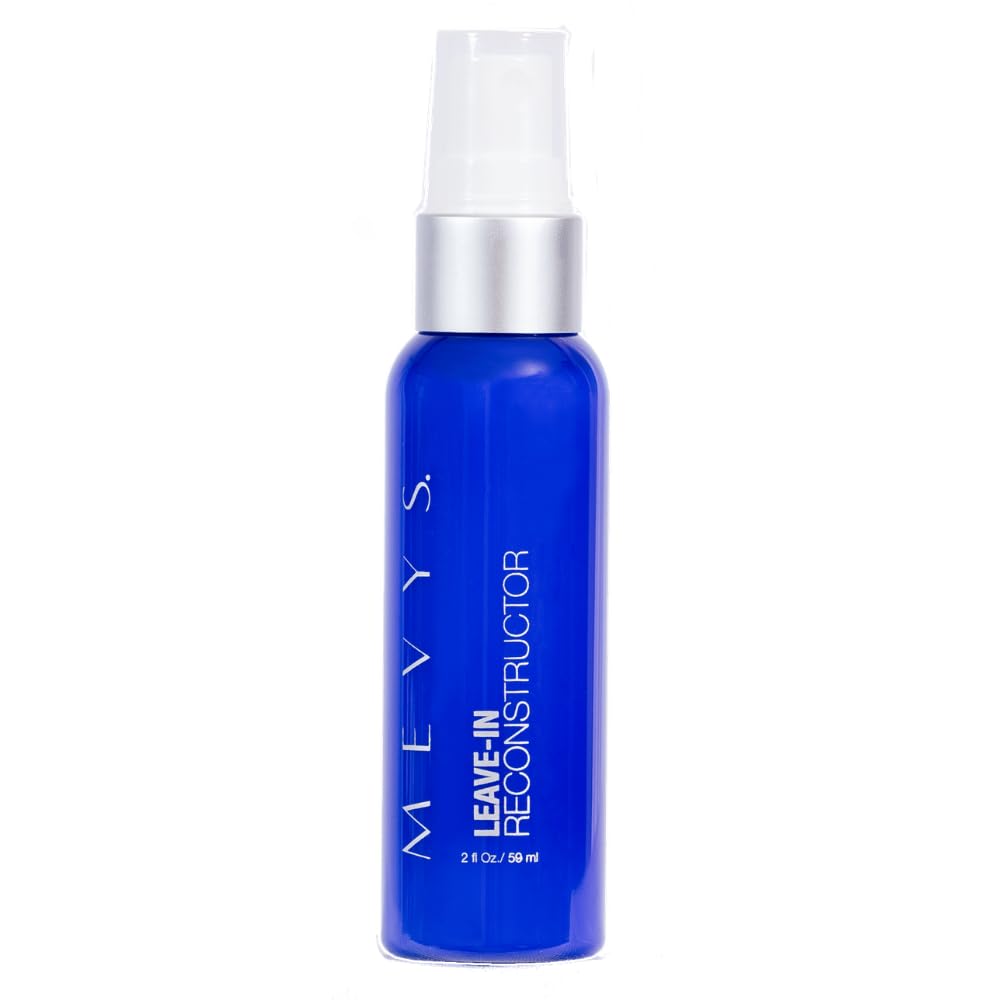 MEVYS Leave-In Reconstructor – Lightweight Hair Repair with Keratin & Silk Amino Acids, Frizz Control, Heat Styling Support, Cuticle Smoothing for Damaged Hair (2 oz / 59 ml)