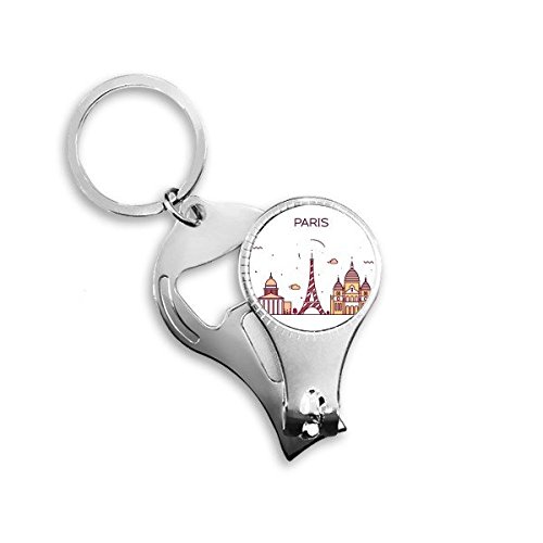 Porte-clés Paris France charm en métal le cadeau idéal et utile pour vos proches