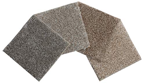 Smart Squares Easy Street Premium Made in The USA Carpet Tiles 18x18 Inch, Soft Padded, Seamless Appearance, Peel and Stick for Easy DIY Installation (720 Oxford, Sample (8” x 8”))