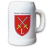 Design/Druck aus Deutschland Krug/Bierkrug 0,5l -Bierkrug Panzer-Lehrverband Einheit Bundeswehr #13016
