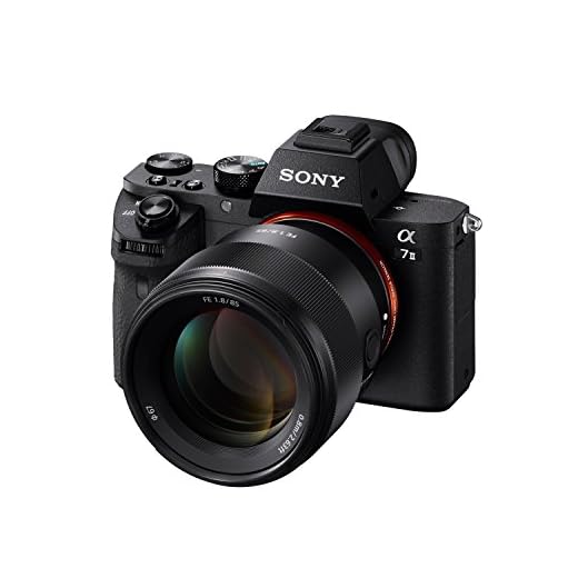 Sony 85mm F1.8 Prime Lens for Portraits