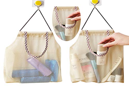 Sanrich 4Pack Storage Mesh Bag Vegetable Bag for Fruit,Garlics,Potatoes,Onions or Garbage Grocery Bags