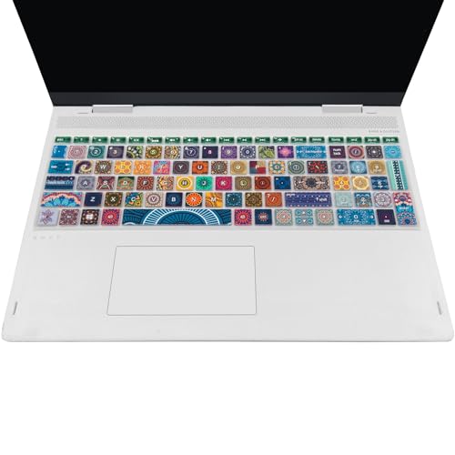 Protector de teclado para HP Envy x360 15m-bp/bq 2019 Bohemian miniatura 7