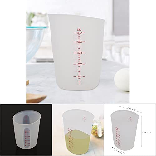 Tasse à mesurer en silicone durable pour dosage de précision