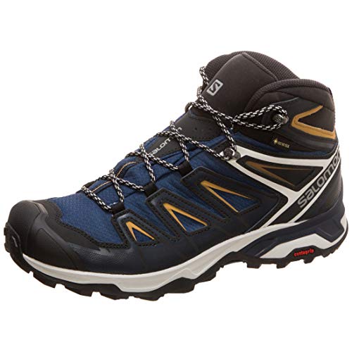 SALOMON Shoes X Ultra, Botas de Senderismo para Hombre, Multicolor (Sargasso Sea/Dark Sapphire/Bistre), 46 EU