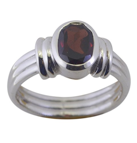 Bague de mariage garnet argent 925 pour sublimer vos tenues de cérémonie