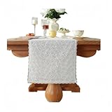 ✅ CHOIX DE CADEAU : Le chemin de table ajoute une atmosphère festive aux vacances et à certaines occasions importantes, c'est donc un bon cadeau pour Thanksgiving, un anniversaire, etc., également un bon cadeau de pendaison de crémaillère.