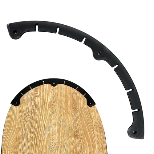 Yianyal Nasenschutz für Longboard, Schutzleiste für Snowboard - Anti-Kollisionsstreifen für Snowboards, Skateboard-Abdeckung, Snowboard Kantenschutz für