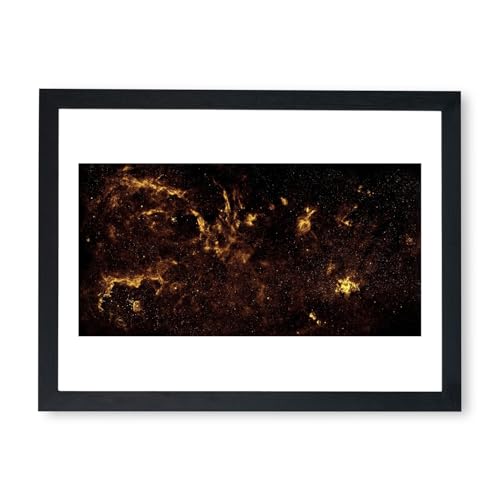 Affiche Voie Lactée Hubble cadre M pour sublimer la déco de votre salon moderne