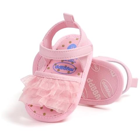 Ohwawadi Baby Girls Pink Sandals Cover