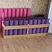 Workout Organizer Holder Wood Yoga Mat Rack Box 10-Section, Commercial Gym Storage Bin for Foam Rollers & Workout Mats, Home Nursery Kindergarten Carpet Container(Small(84.6x36x50cm))