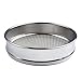 20cm Chrome-Plated 304 Stainless Steel for Test Sieve, Sample Inspection Sieve for Laboratory, Pharmaceutical, TCM, Industrial Use, 4 Mesh to 600 Mesh, Double-Layer Thickened(8 Mesh)
