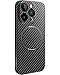 Produktbild Phoneaura iPhone 14 Pro Max Carbon Optik mit Magsafe I 14 Pro Max Hülle I iPhone 14 Pro Max mit Kameraschutz I iPhone 14 Pro Max Case, 14 Cover [flaches Design+ Carbon Optik ]