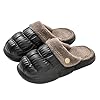 Womens-Slippers-Winter-Plush-Fleece-Lined-Slippers-Warm-House-Shoes-Slip-On-Slippers-Unisex-Indoor-Outdoor-House-Slipper Womens Slippers Winter Plush Fleece Lined Slippers Warm House Shoes Slip On Slippers Unisex Indoor Outdoor House Slipper