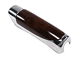 K1AutoParts Wood Style Hand Brake HandBrake Cover Parking Sleeve Protector Decoration For Toyota Fortuner