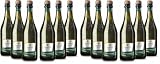 Casa Sant'Orsola - Vino Bianco Frizzante Lambrusco Emilia I.G.T., da Uva Italiana, Gusto Fruttato e Avvolgente, 6x750 ml (Confezione da 2)