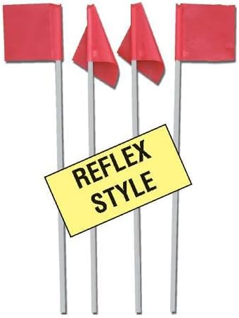 Markers Reflex Soccer Corner Flags (Set of 4)