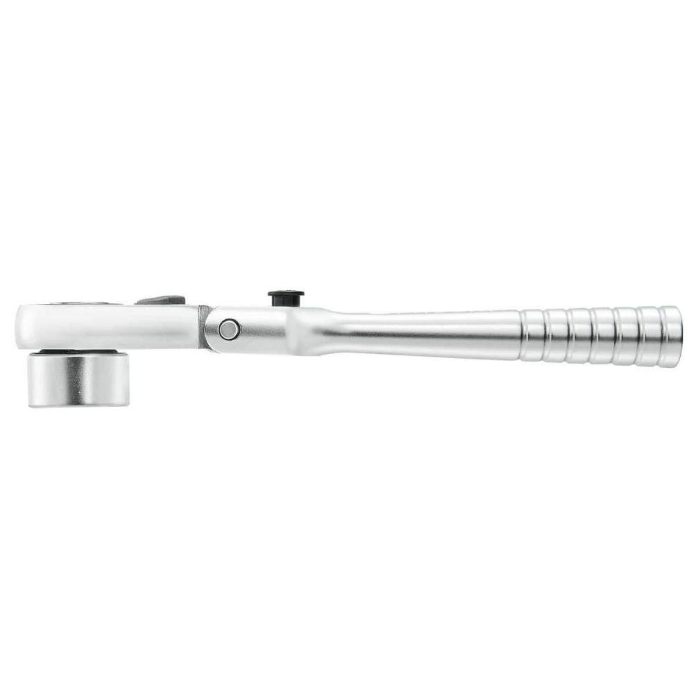 R.180HX Reversible Ratchet 1/4 Inch Swivel Head, Silver - Image 4