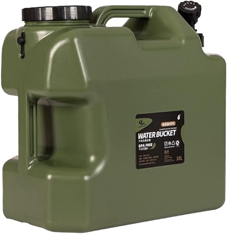 Outdoor Water Storage Bucket Tourist Camping Portable Water Reservoir With Tap Portable Bucket Water Storage Tanks