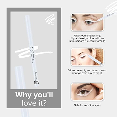 Rimmel London Soft Khol Eye Pencil Pure White 1,2 g