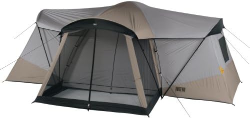 Amazon Com Ridgeway Por Kelty Sonoma Tienda De Campana De Cabina Con 4 Habitaciones Y Protector De Porche Deportes Y Actividades Al Aire Libre