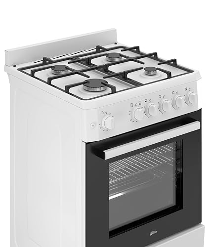 PremiumLevella 24" Gas Range with 4 Burners and 2.7 Cu. Ft. Oven Capacity (White)