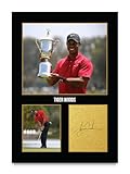 HWC Trading Tiger Woods Geschenke Gedrucktes Signiertes 
