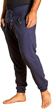 PANASIAM Yogipants 01, cotton, black, L