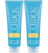 CRACK HAIR FIX - Clean & Soaper Shampoo and In-Treatment Conditioner Set