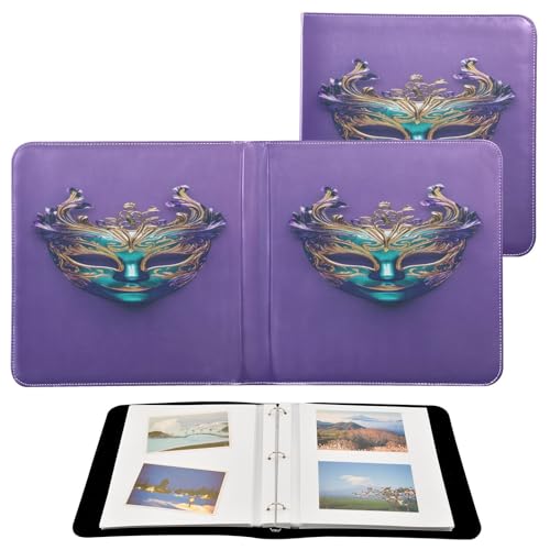 Álbum de fotos autoadhesivo para bricolaje con 3 anillas, 40 páginas, 8x10 pulgadas miniatura 2