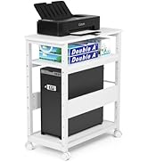 Amazon.co.jp: パソコンワゴン pcワゴン キャスター付き デスク 3段