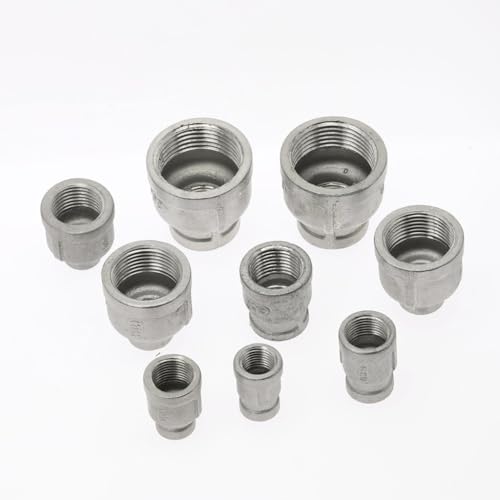 Conector reductor BSP DN20 a DN15 de acero inoxidable 304 con rosca hembra para tuberías 4