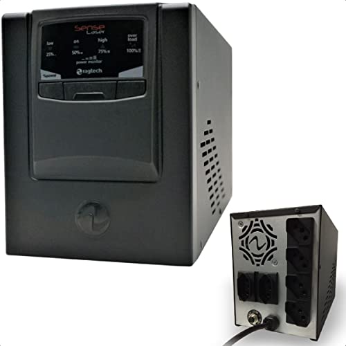 RAGTECH, 3550 – ESTABILIZADOR SENSE LASER 1.500VA/1.500W – BIVOLT – 6 TOMADAS