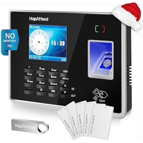 HapAttend H2 Time Clock Cover
