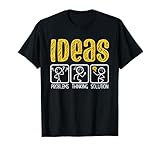 Problem Thinking Stick Figure Solution Thinker T-Shirt