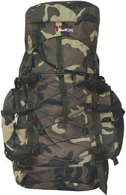 Mochila de camping grande 3200 Cu en mochila de senderismo camuflaje