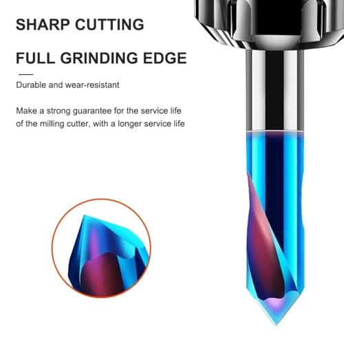 Image of Spot Drill Carbide Center Bit 90 1.0~12.0mm Steel HRC65 Chamfer Location Prepare Guide Pilot Hole CNC Machine Tool SGP Series 11PCS