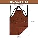 Heavy Duty Woodworking Apron for Men, Welding Apron with 6 Tool Pockets, Heat-Resistant Workshop Apron for Gardening, Carpenters, Blacksmiths, Grilling
