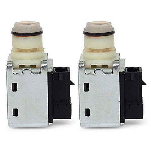 4L60E Transmission Shift Solenoid Valve Set For Gm Chevrolet Buick Transmission 1-2 2-3 A & B Shift Replace 24230298 Oem (2Pcs) #TOP1