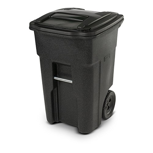 Caneca de basura rectangular Toter Blackstone 48 gal