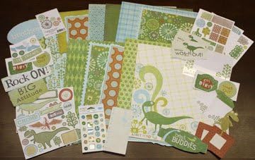 My Minds Eye Abbey Road Stomp 140-Piece Paper & Accessories Pack