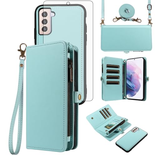 Coque Samsung S21 Plus antichoc verte CSYBYW008 UK durable
