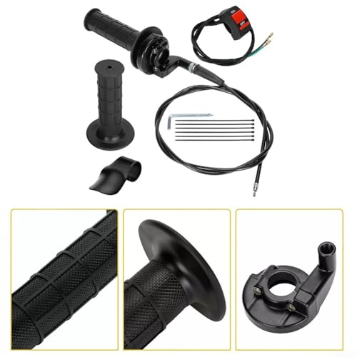 Kit de agarre del acelerador de ABS resistente con cable integrado 3