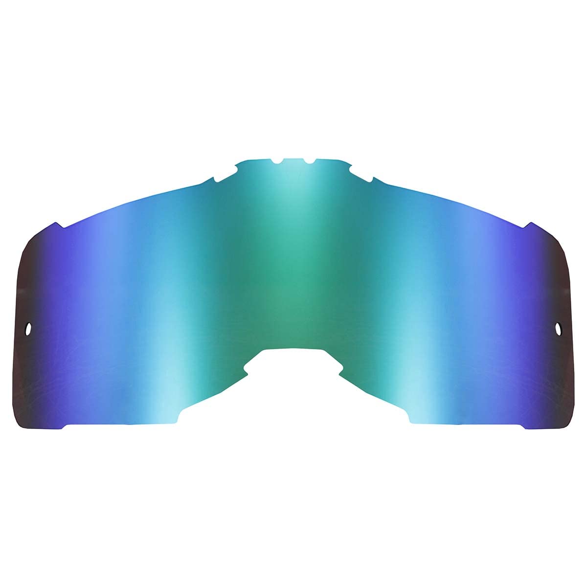 LS2 Helmets Aura Goggle Replacement Lens (Green Iridium)