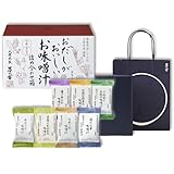 【 ギフト/贈答用 】 茅乃舎 味噌汁 7種 21食セット フリーズドライ 贈答箱入り 包装済 手提げ袋付 〈 3食 × 7種 = 21食 (揚げ茄子/きのこ/海乃七草/ほうれん草と卵/あおさ/なめこ/長葱とわかめ)〉 久原本家 みそ汁 おみおつけ おつけ 出汁 かやのやだし