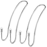 EldHus Car Hooks for Purses and Bags, Car Seat Hooks for Purse Handbag Mask Coat Grocery