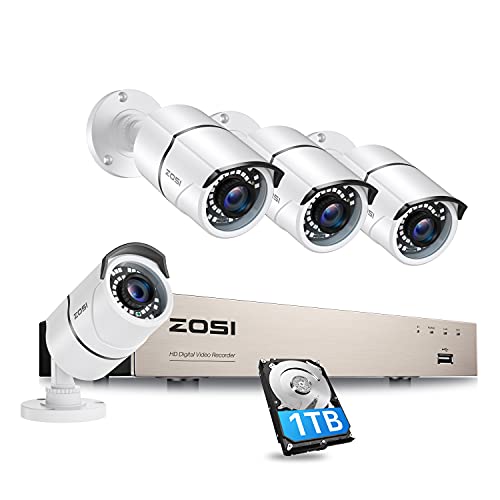 ZOSI 8CH 3K Lite Home Security Camera System Outdoor main view
