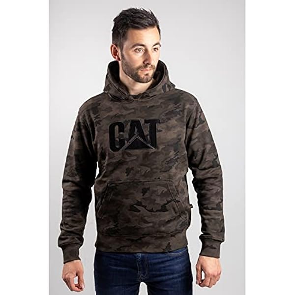 Caterpillar Trademark Hooded Sweatshirt Sudadera con Capucha para Hombre