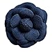 MISASHA Celebrity Designer Fabric Tweed Camellia Flower Pin Brooch